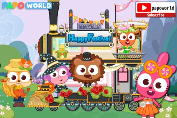 Papo Town Happy Festival android App screenshot 10